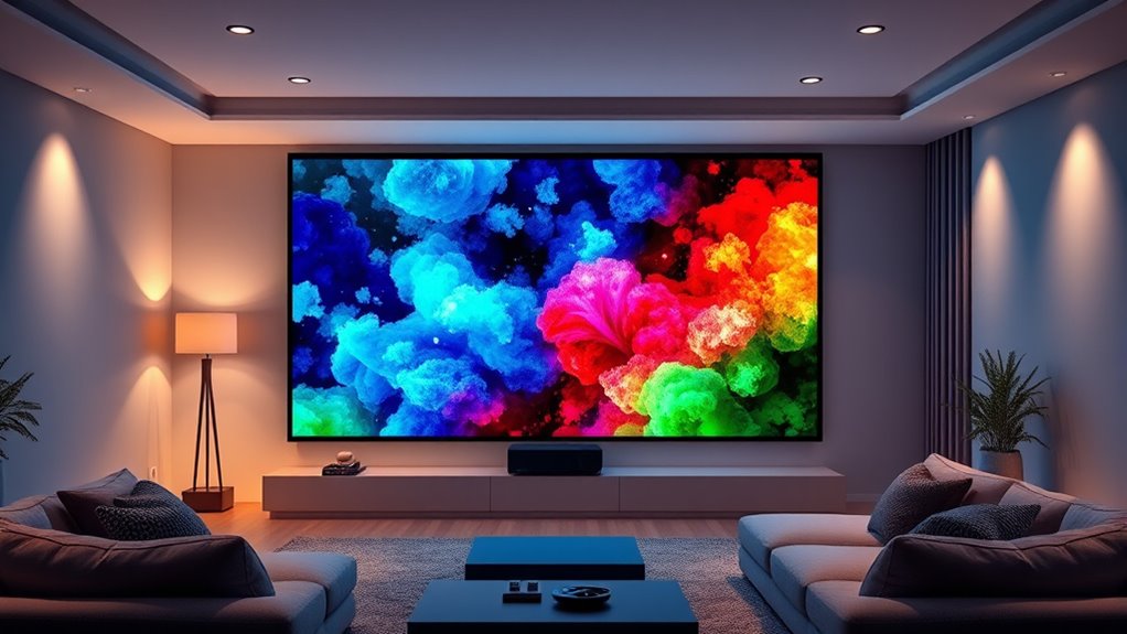 top 9 color projector screens