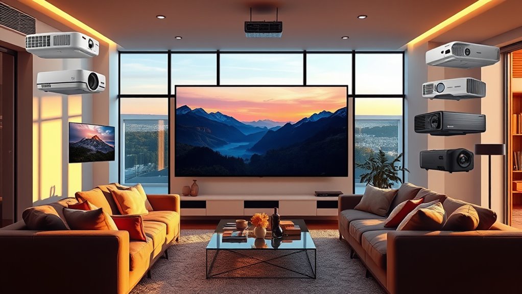 top affordable projector screens