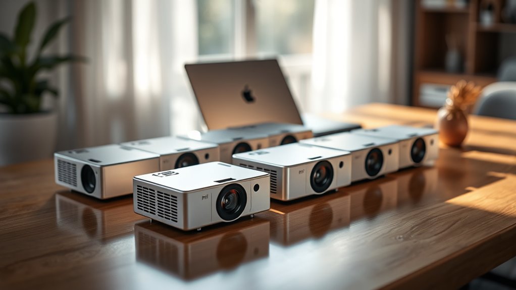 top apple compatible mini projectors