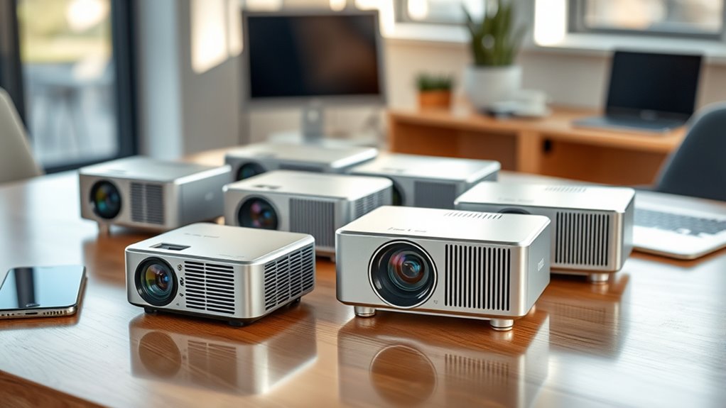 top apple compatible mini projectors