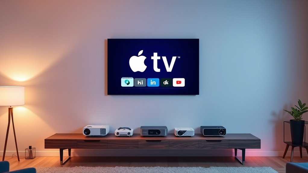 top apple tv projectors