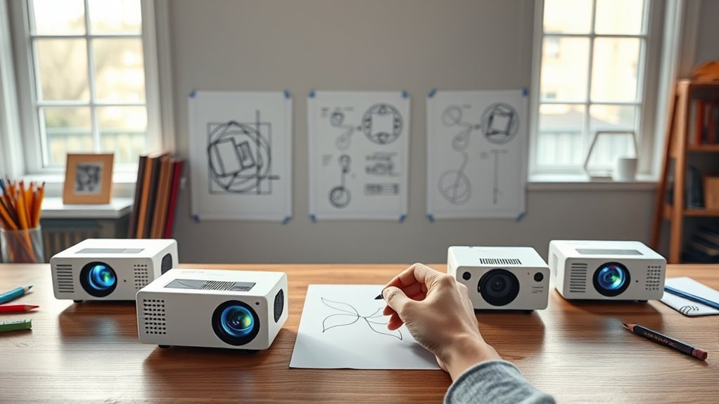top art tracing projectors
