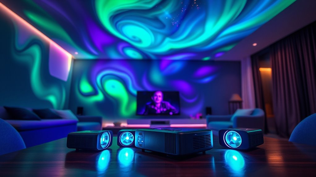 top aurora light projectors