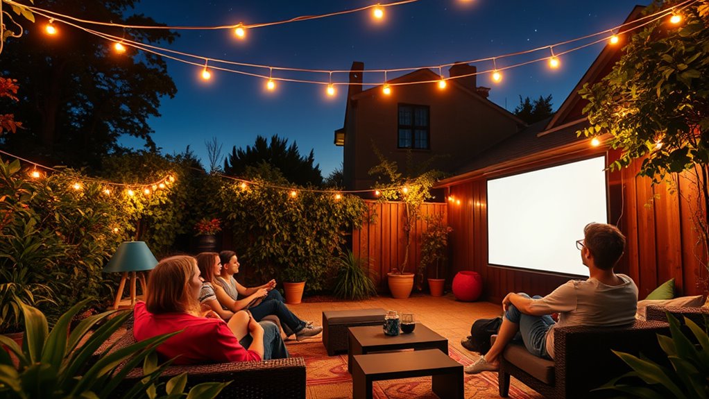 top backyard portable projectors