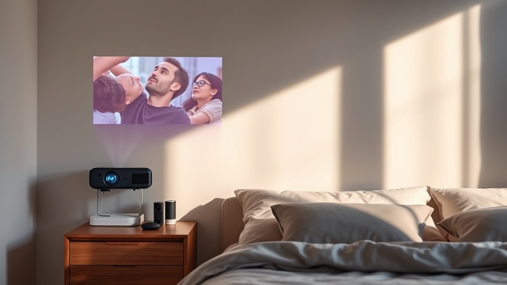 top bedroom portable projectors