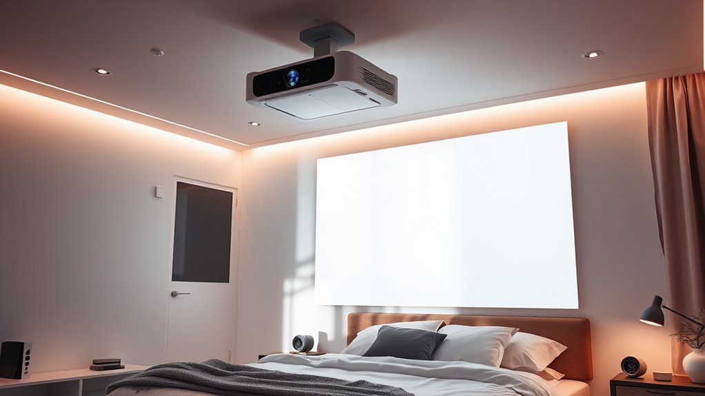 top bedroom smart projectors