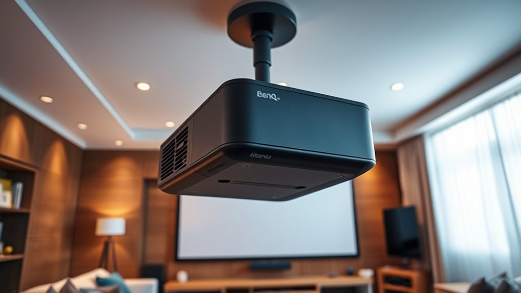 top benq w1070 mounts