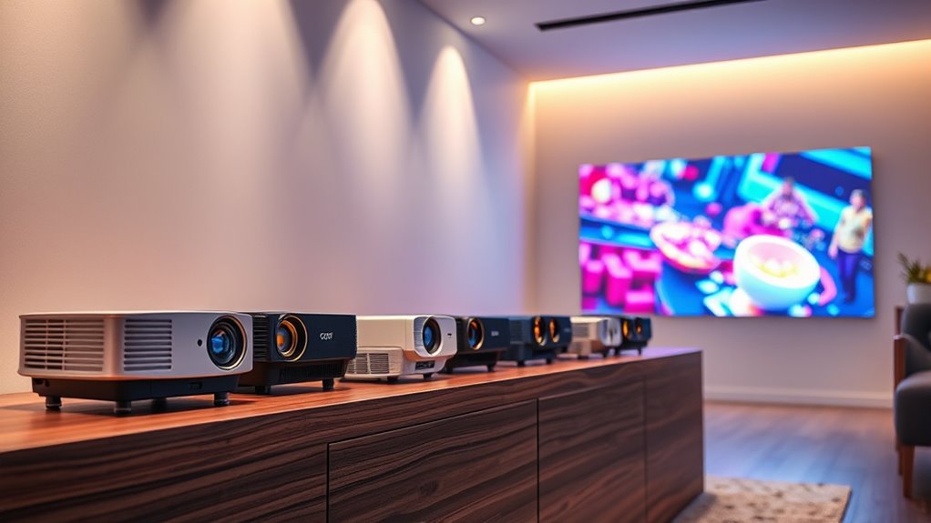 top branded home projectors
