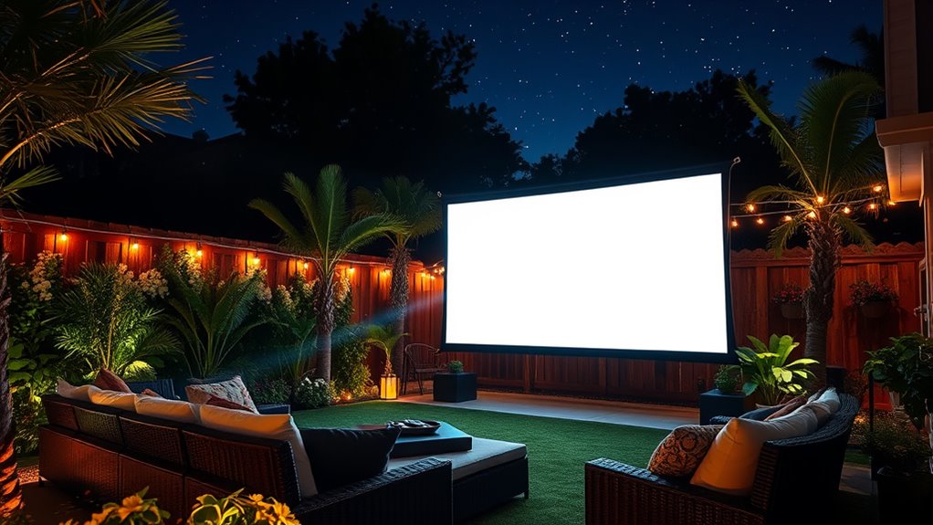 top bright outdoor projectors