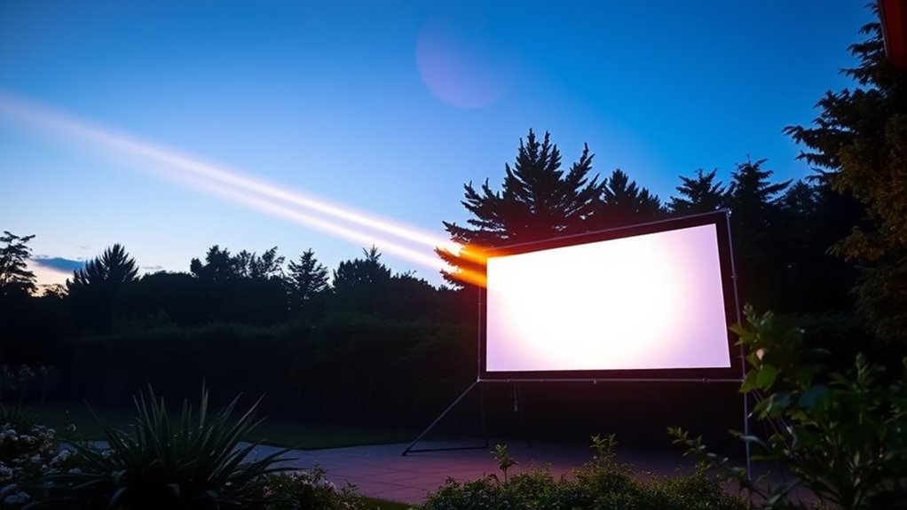top bright outdoor projectors