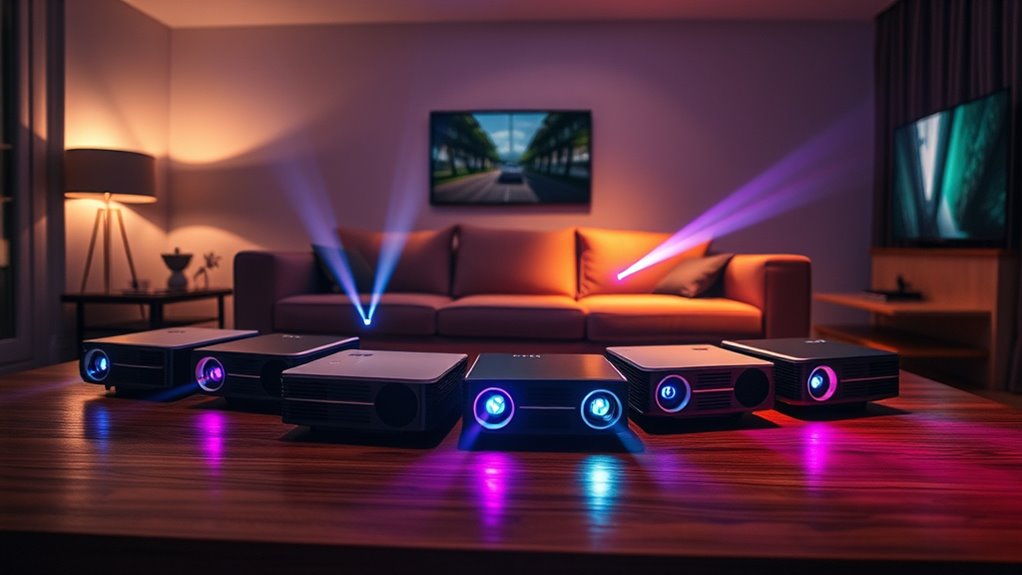 top bright pico projectors
