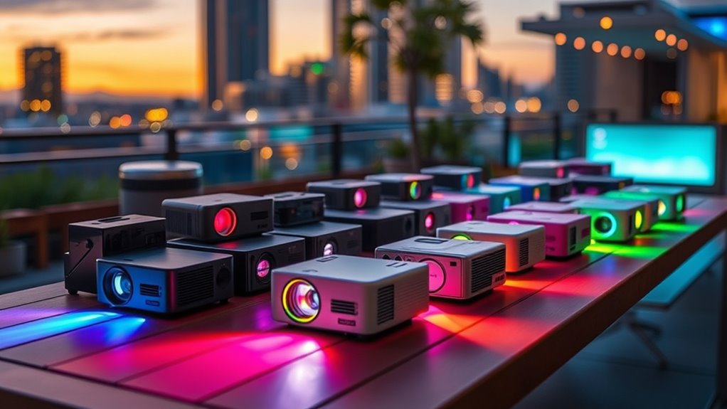 top bright portable projectors