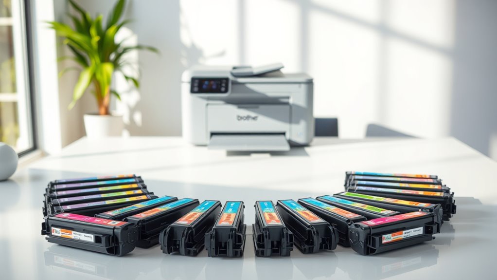 top brother printer toners