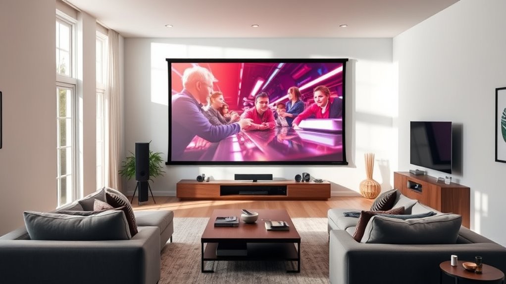 top budget projector screens