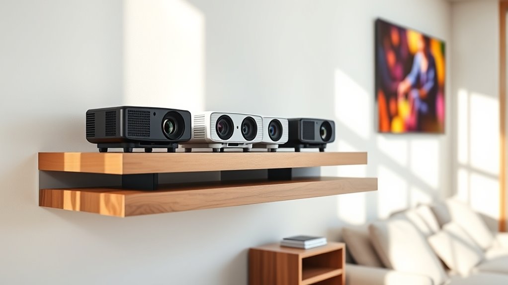 top budget ultra short throw projectors