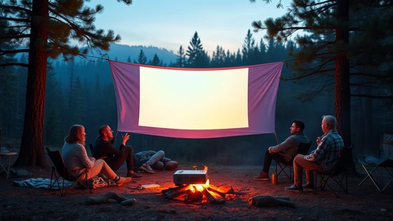 top camping mini projectors