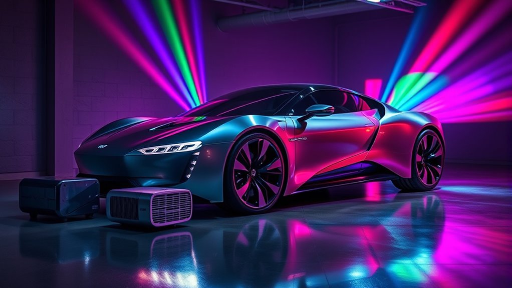 top car projector options