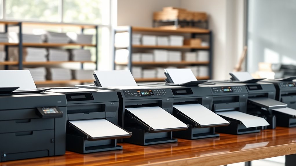 top card stock printers