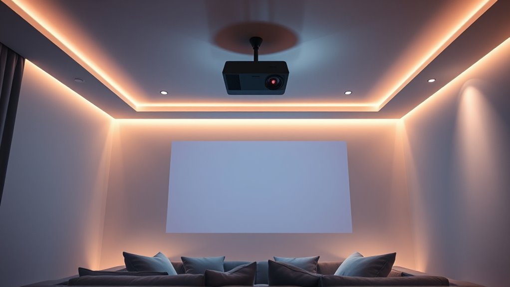 top ceiling mini projectors