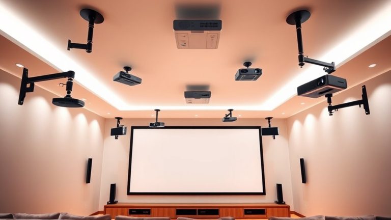 top ceiling projector mounts