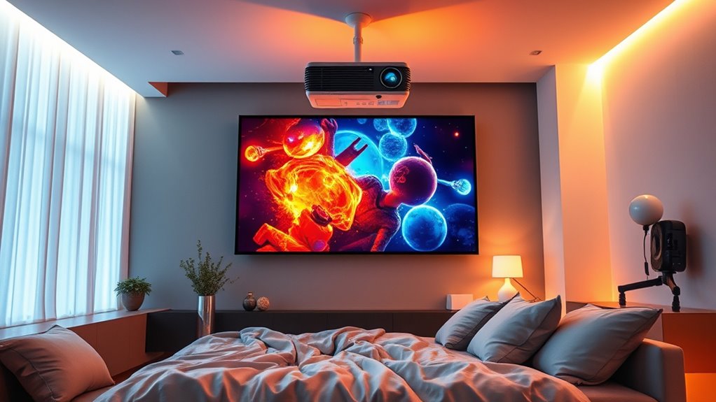 top ceiling projector picks