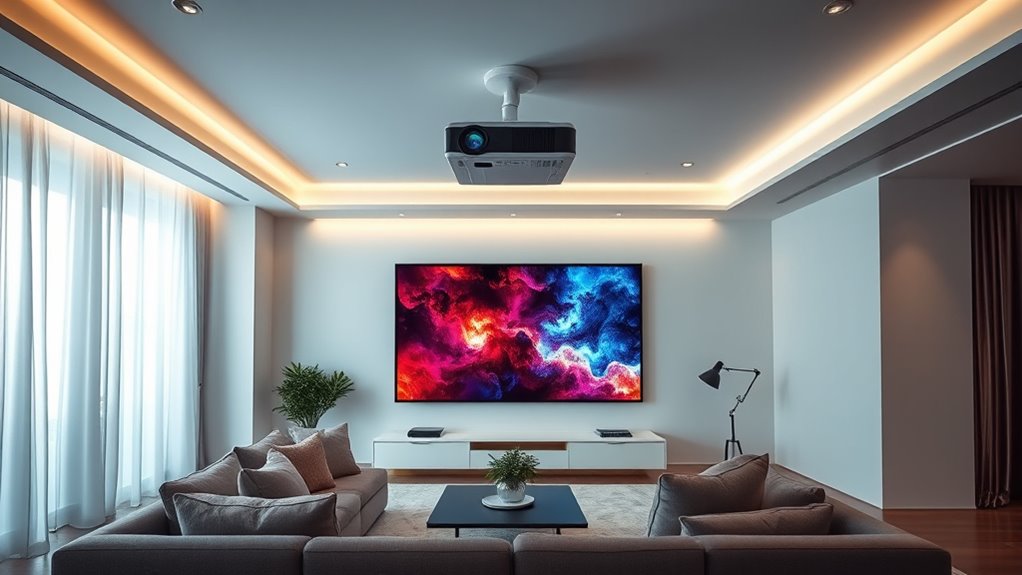 top ceiling projector picks