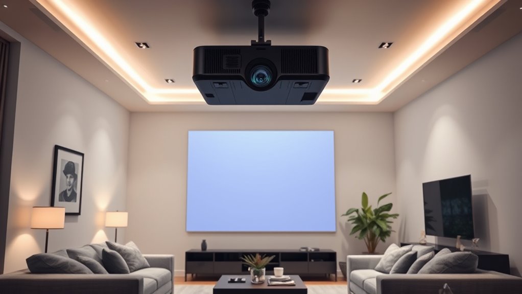 top ceiling projector picks