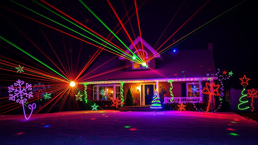 top christmas laser light projectors