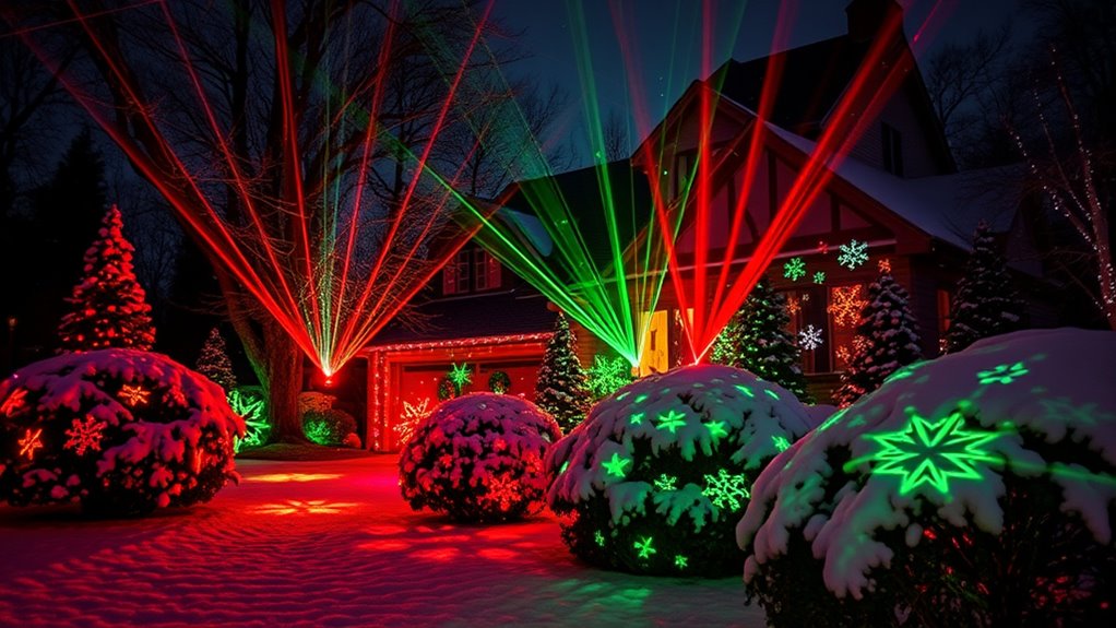 top christmas laser projectors