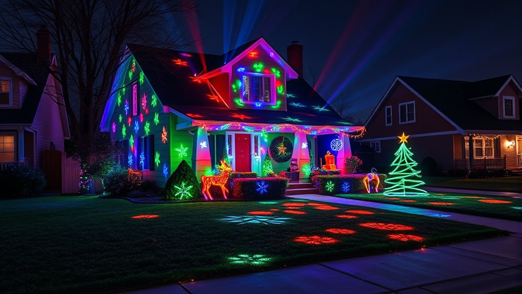 top christmas light projectors