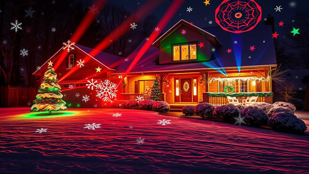 top christmas projection displays