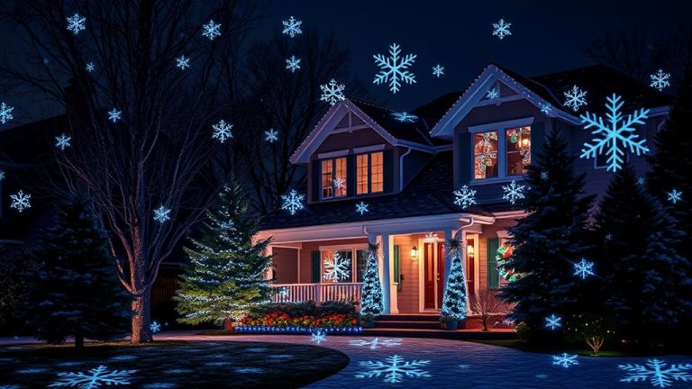top christmas snow light projectors