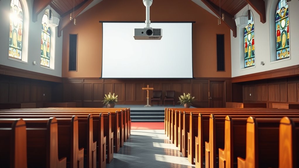 top church lcd projectors