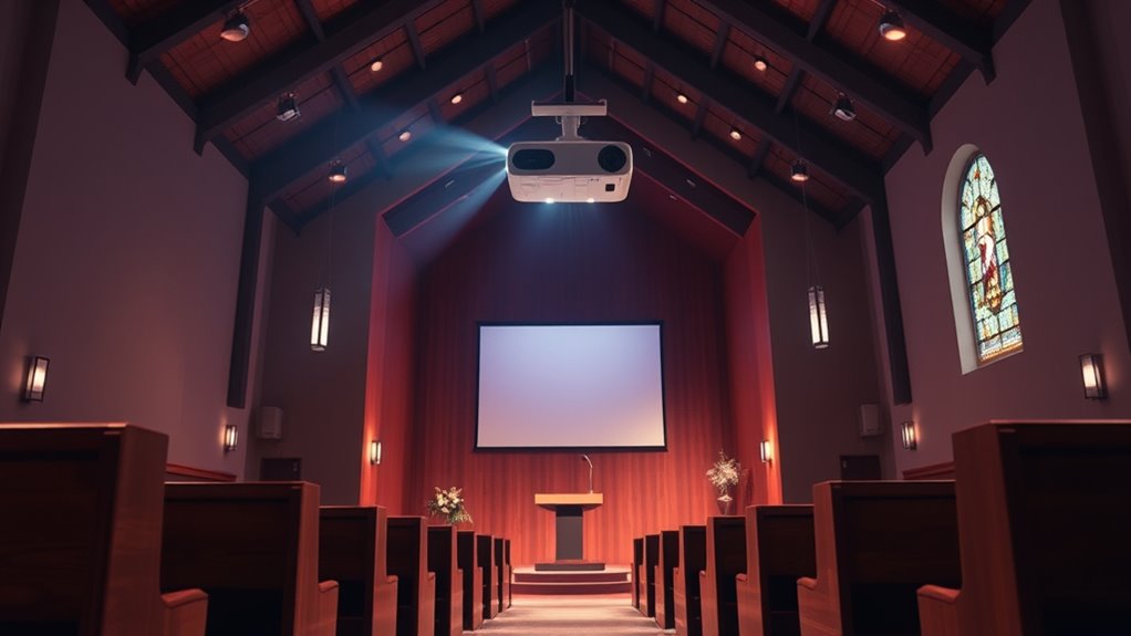 top church short throw projectors
