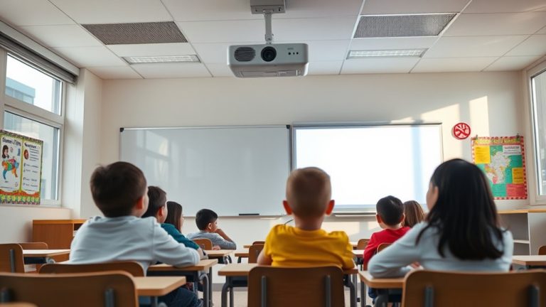 top classroom lcd projectors