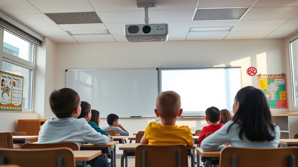 top classroom lcd projectors