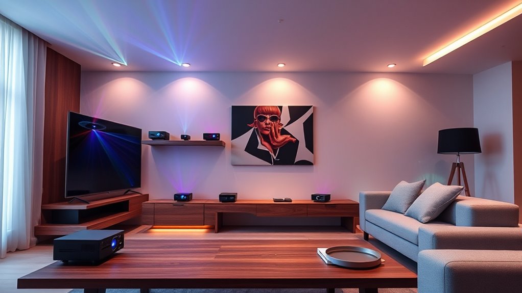 top compact laser projectors
