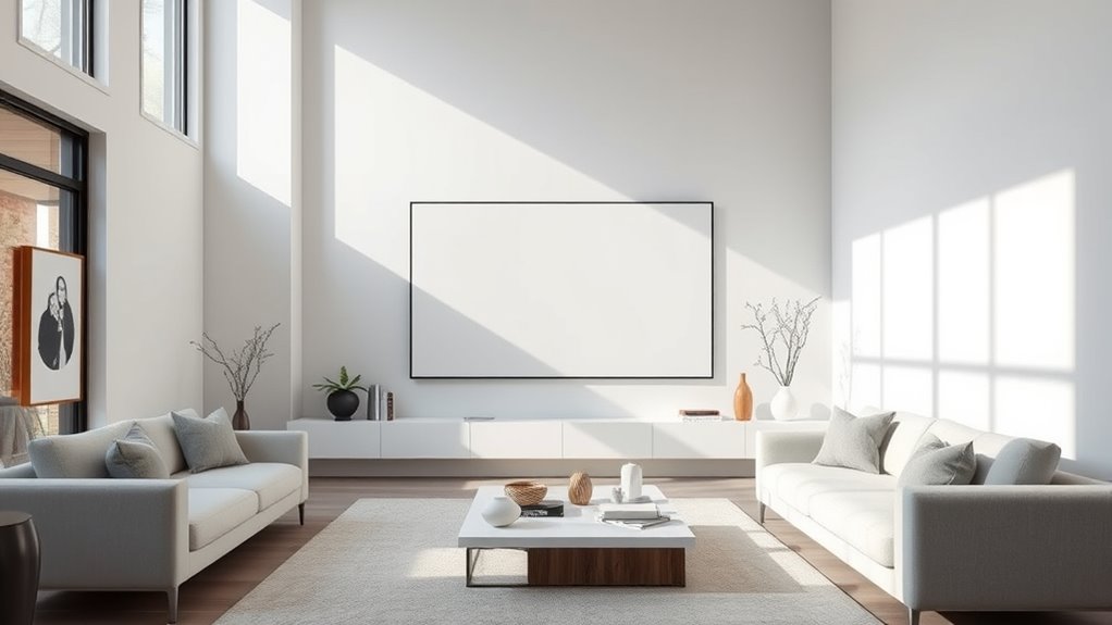 top concealed projection screen options