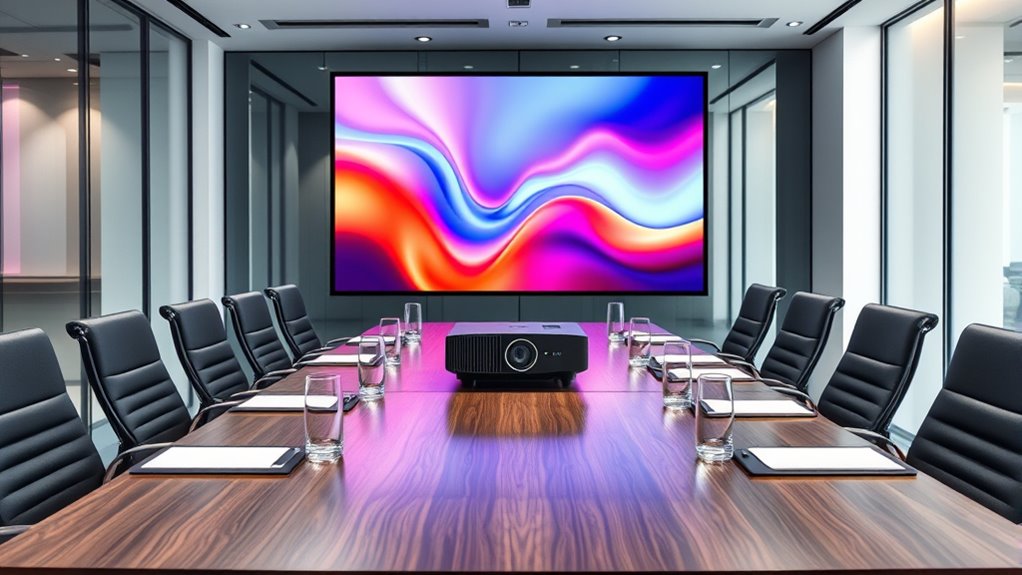 top conference room projectors
