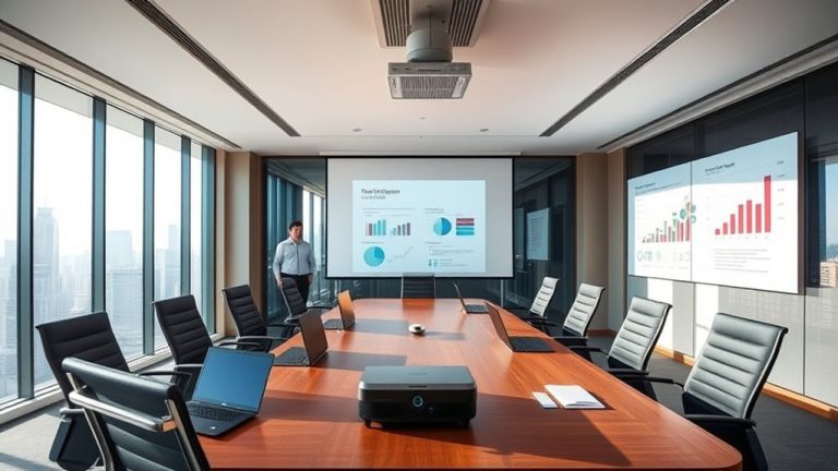 top conference room projectors