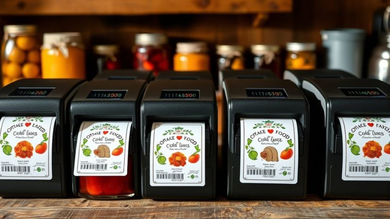 top cottage food label printers