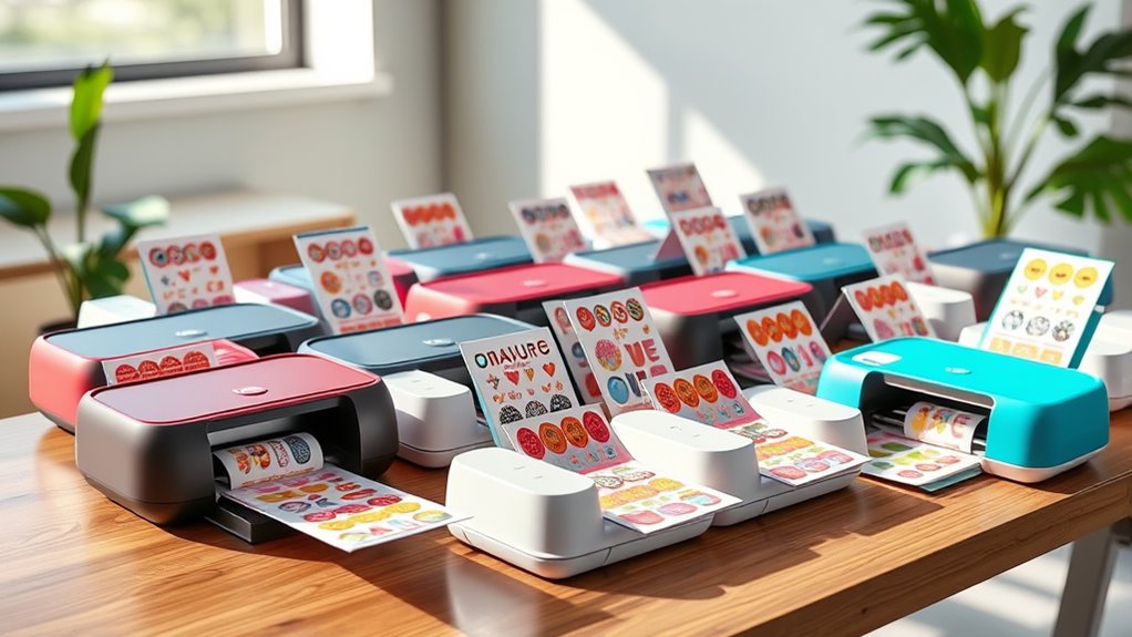top cricut sticker printers