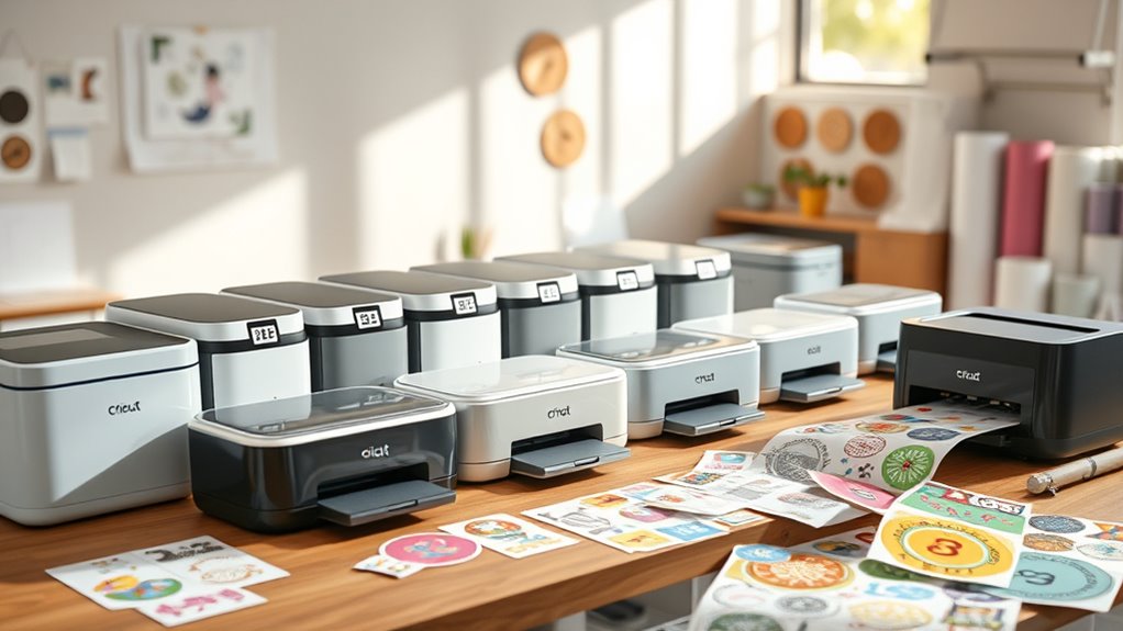 top cricut sticker printers