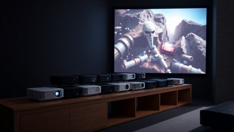 top dark room projectors
