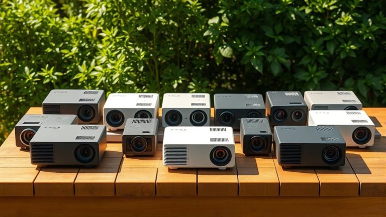 top daylight portable projectors