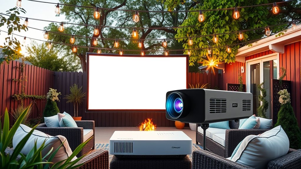 top daytime outdoor projectors