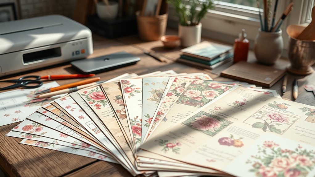 top decoupage printer paper