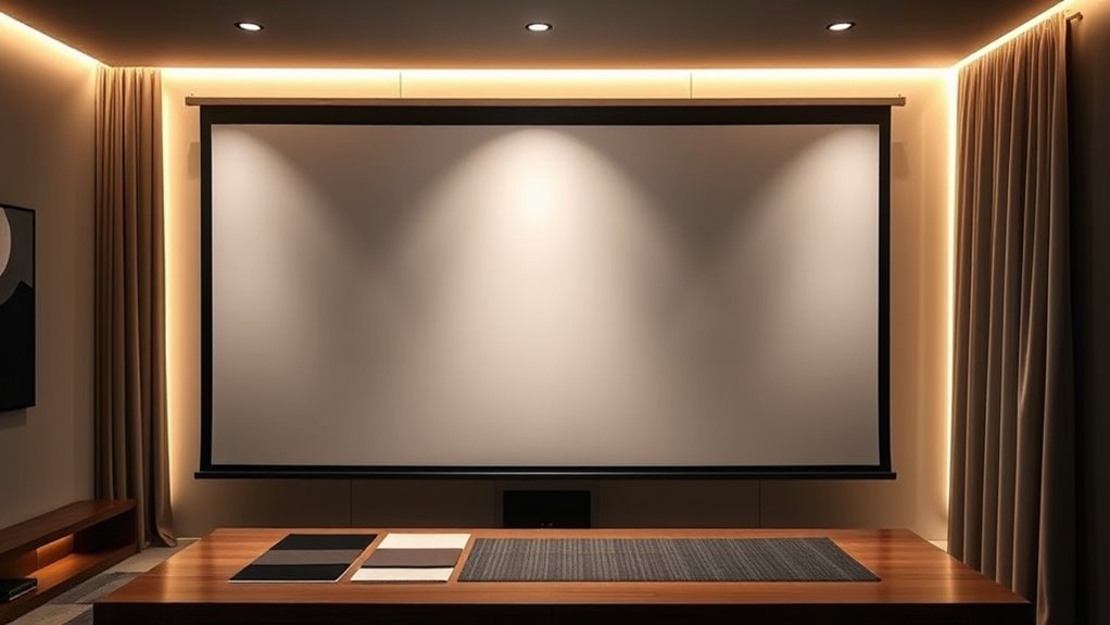 top diy projector screen materials