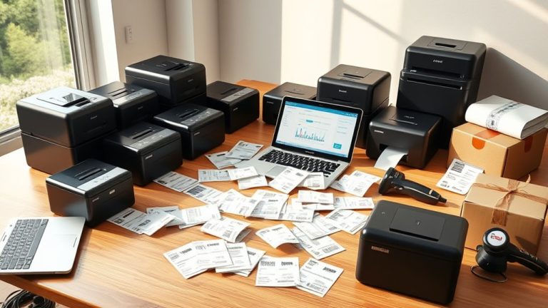 top e commerce thermal printers