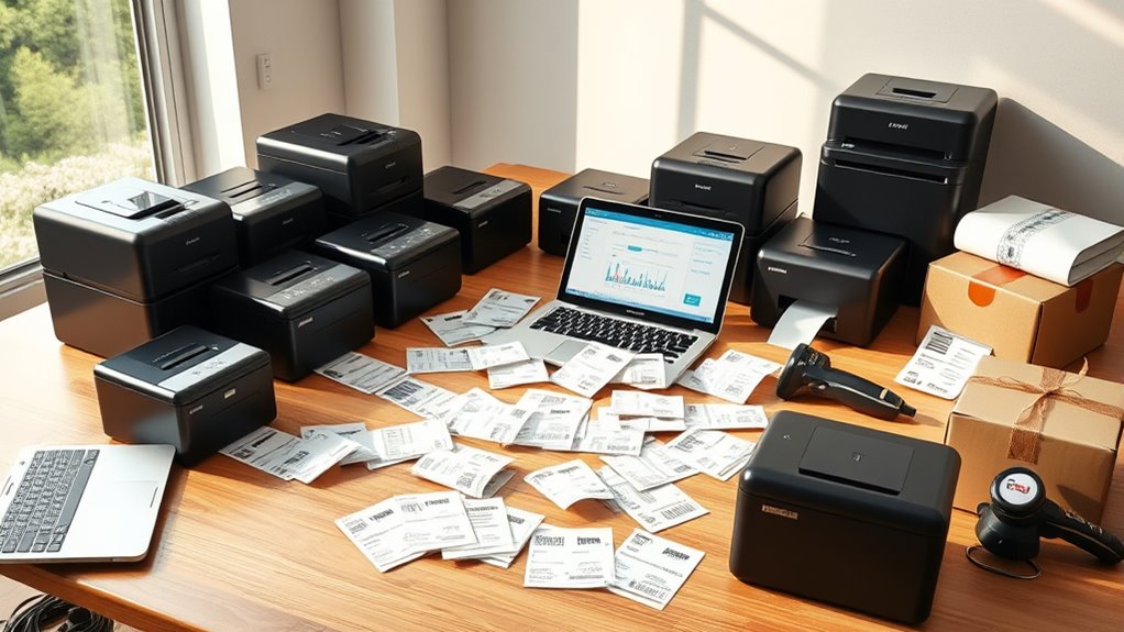top e commerce thermal printers